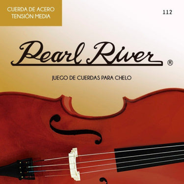 Encordadura Pearl River 112-4/4 kapok Para Violoncello